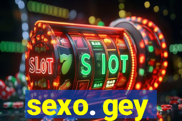 sexo. gey